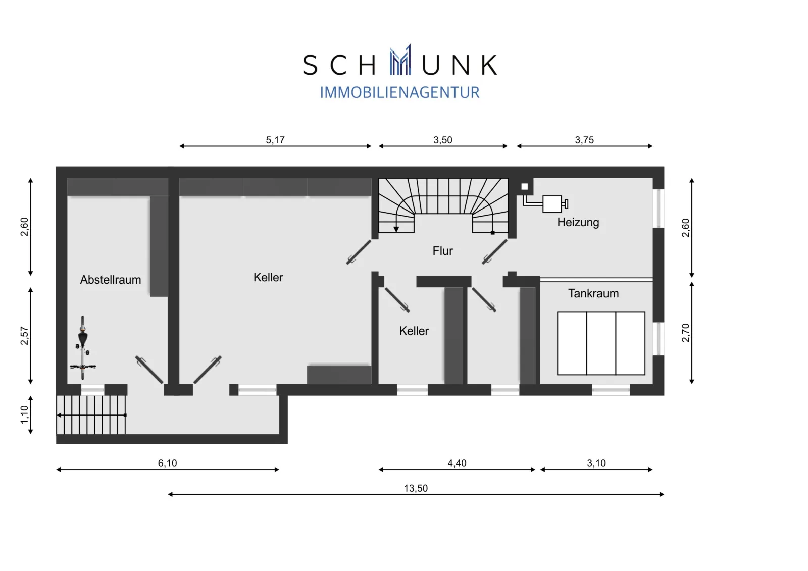 Grundriss Kellergeschoss